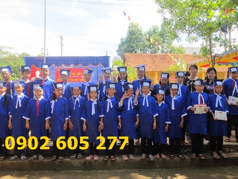 Cơ sở cho thuê lễ phục tốt nghiệp tiểu học