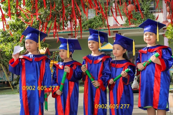 Mua áo tốt nghiệp mầm non tại Củ Chi-Sài Gòn