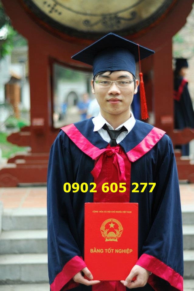 Thuê áo cử nhân tốt nghiệp sinh viên cao đẳng