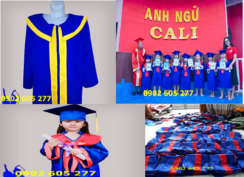 Cơ sở cho thuê lễ phục tốt nghiệp tiểu học