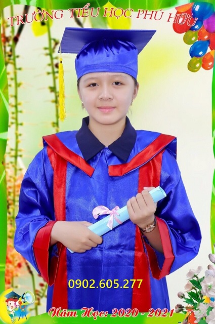 Đặt may áo cử nhân tiểu học đẹp rẻ tại Tây Ninh